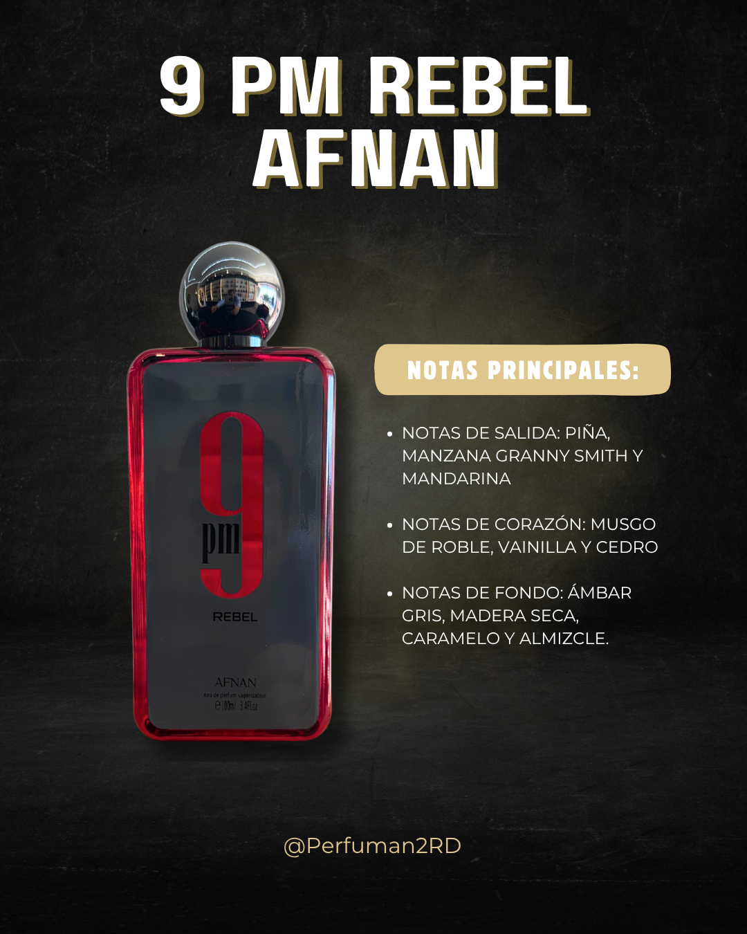 Afnan 9PM Rebel 3.4 EDP