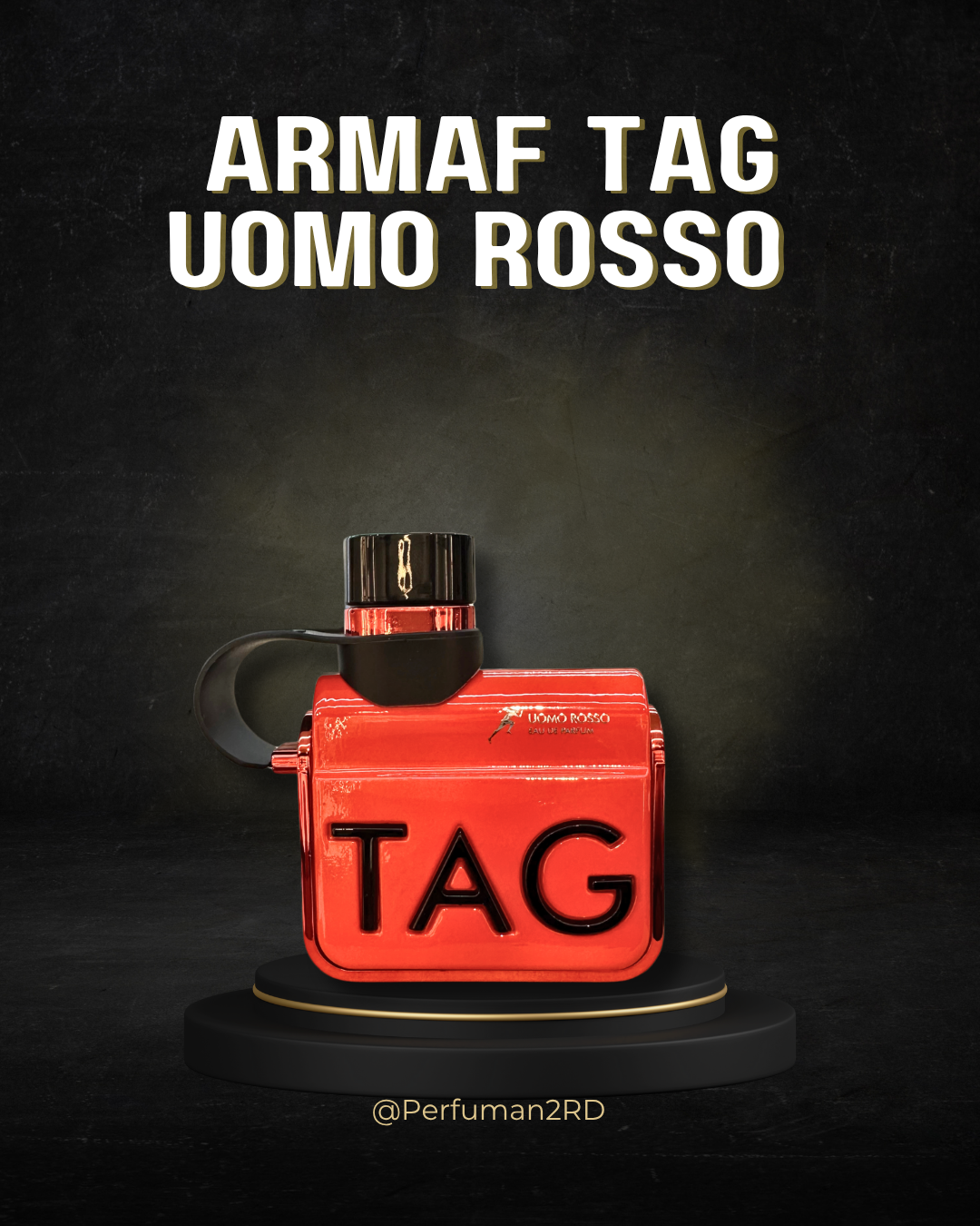 Armaf Tag Uomo Rosso M EDP 3.4 oz