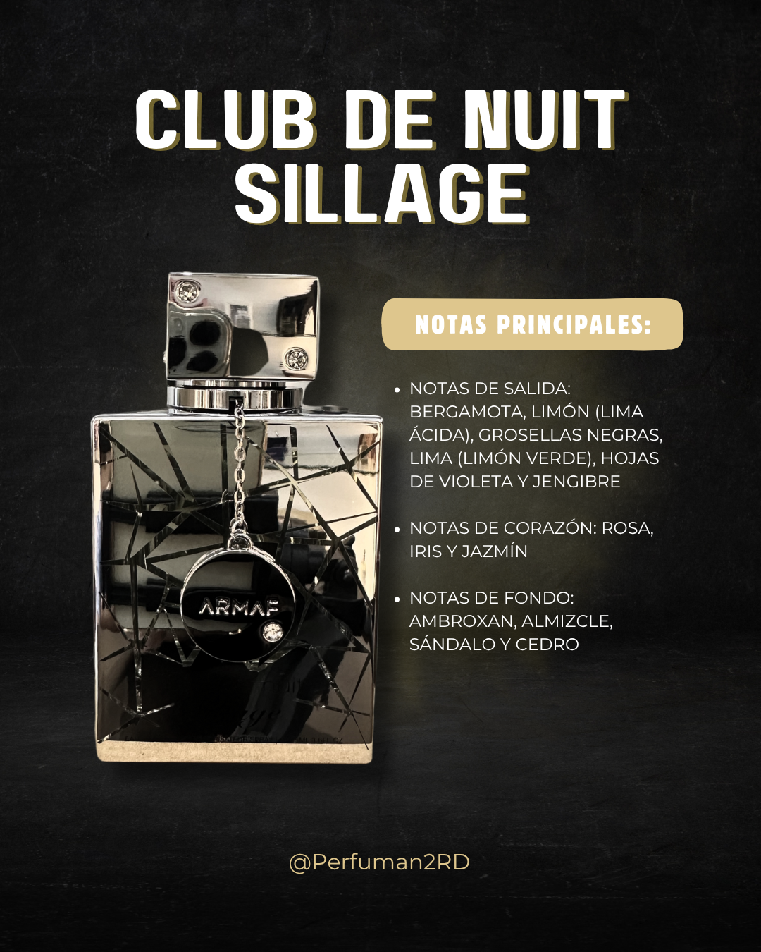 Decants Armaf Club De Nuit Sillage M EDP 10ml
