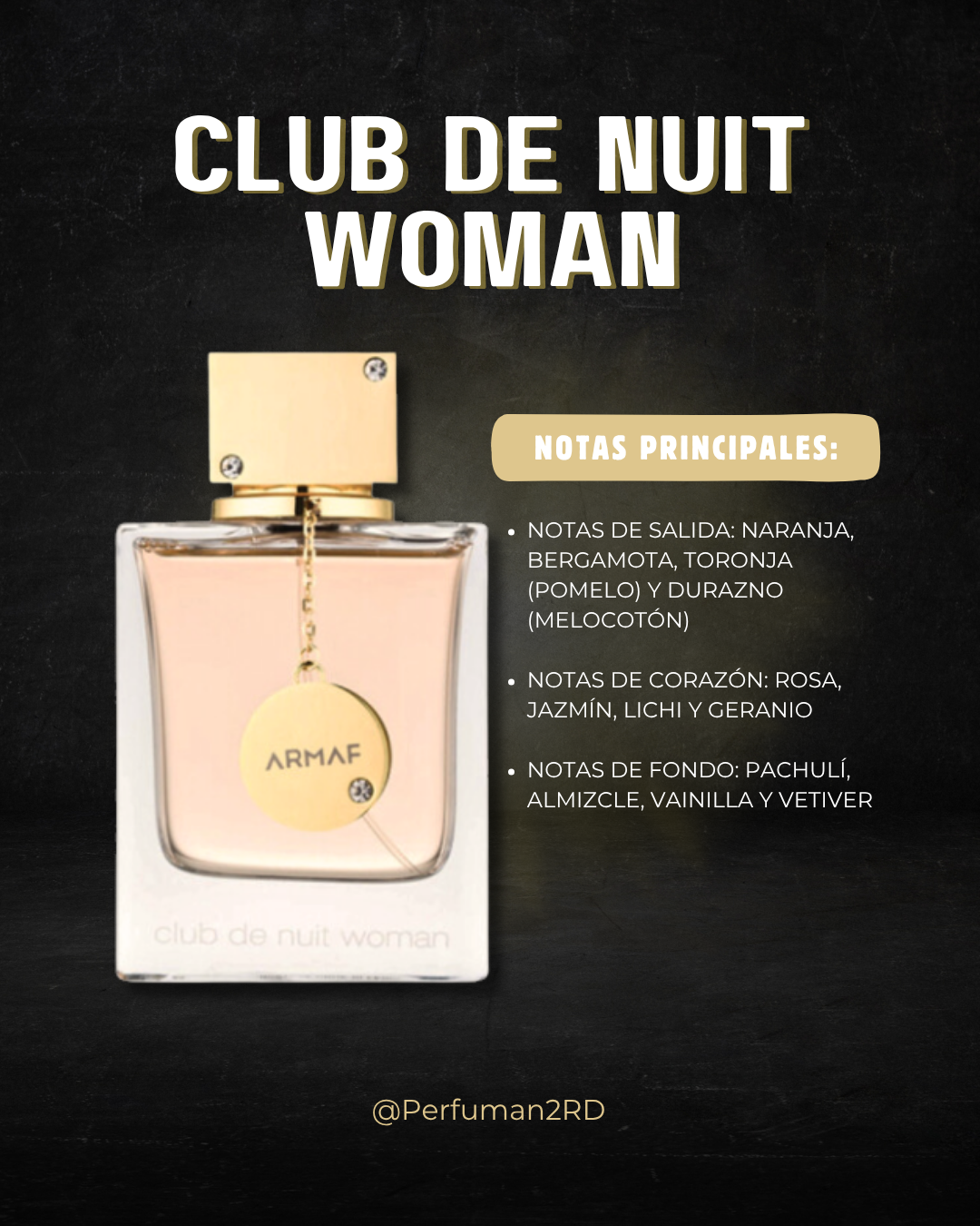Armaf Club De Nuit Woman WEDP 3.4 oz