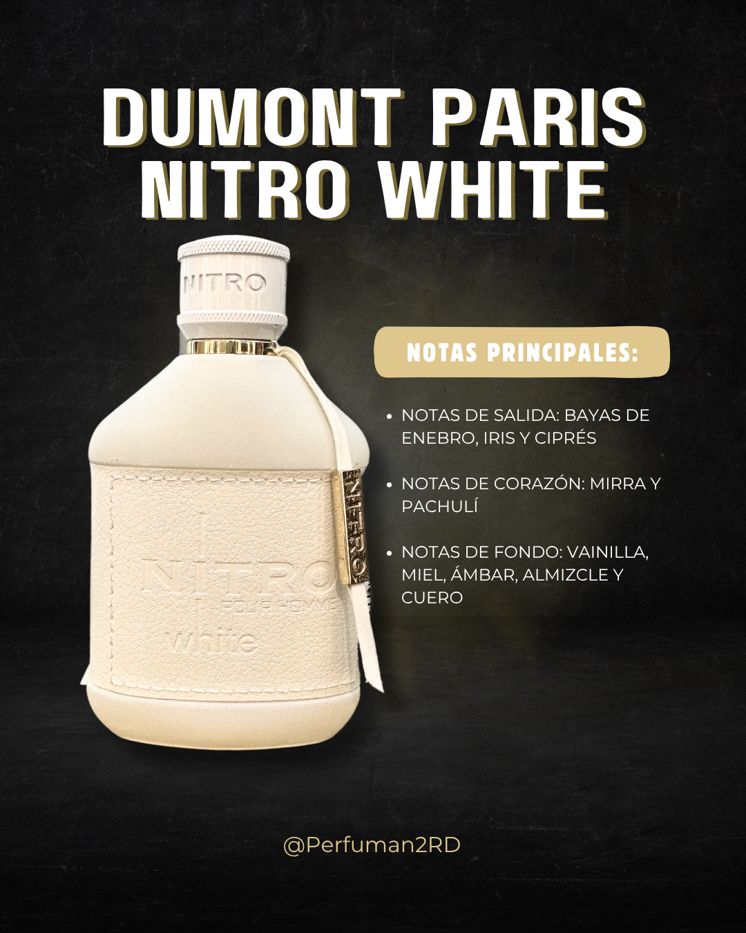 Dumont Paris Nitro WhiteU EDP 3.4 oz