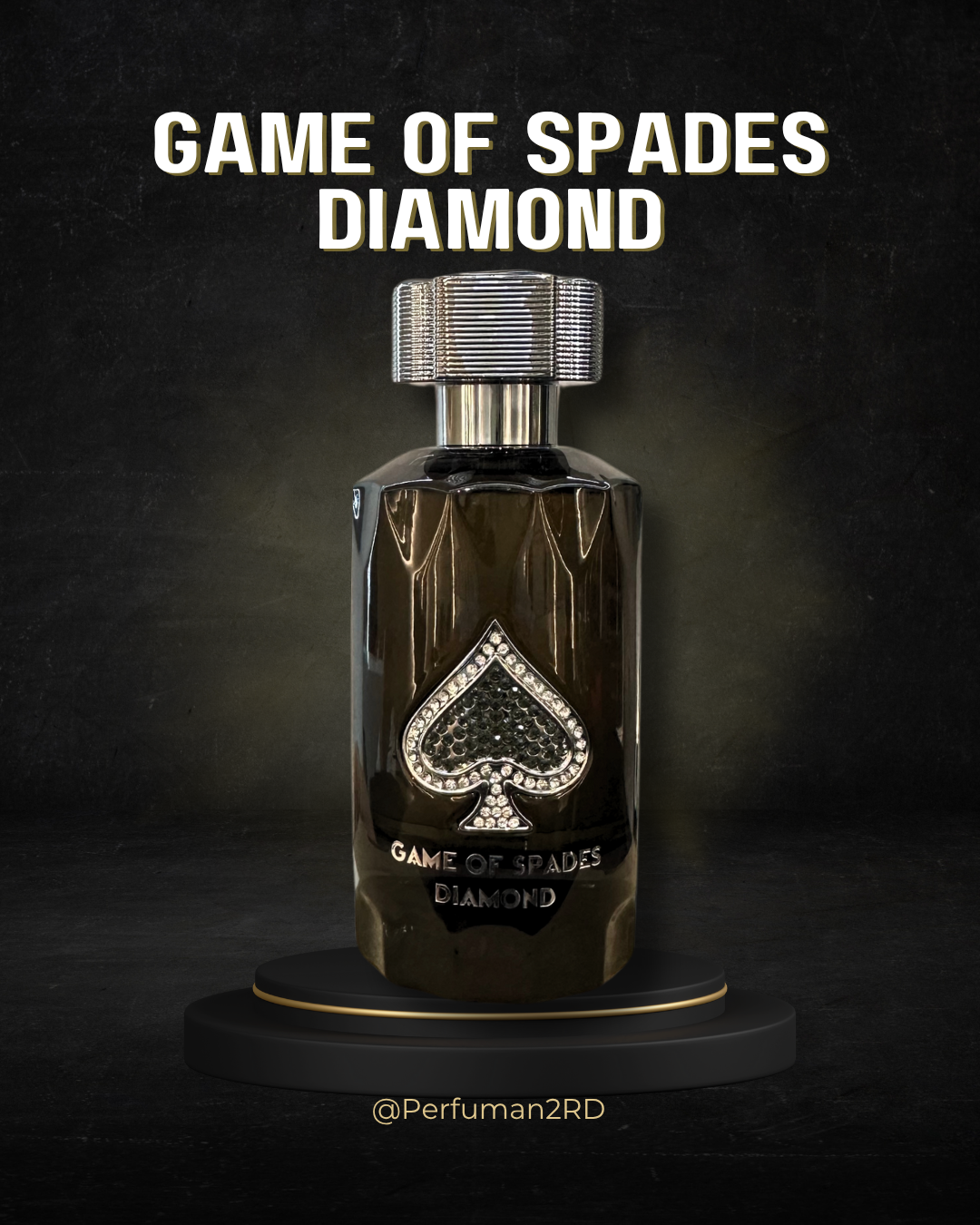 JO MILANO "GAME OF SPADES DIAMOND" 3.4OZ PARFUM UNISEX
