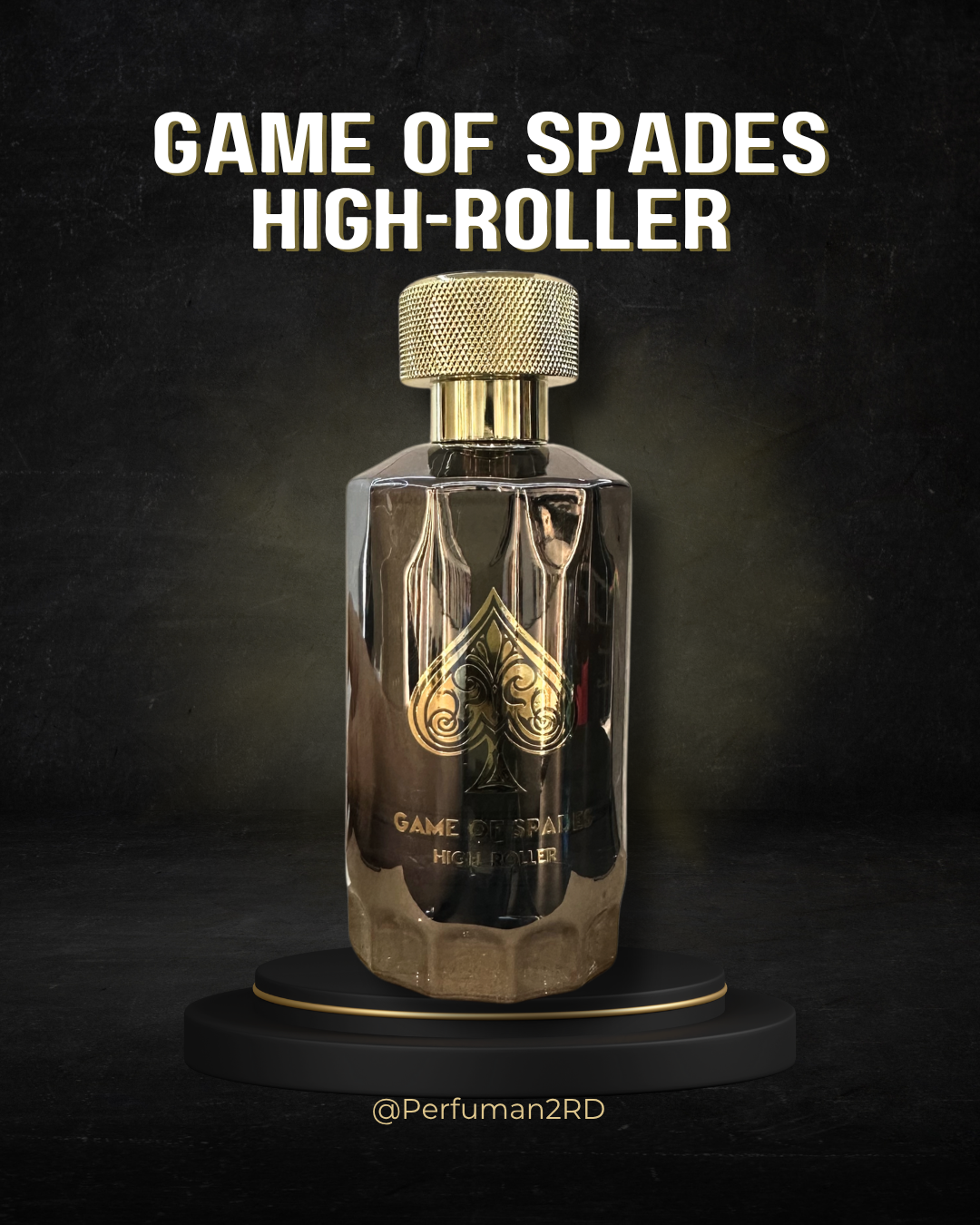 JO MILANO "GAME OF SPADES HIGH ROLLER" 3.4OZ PARFUM