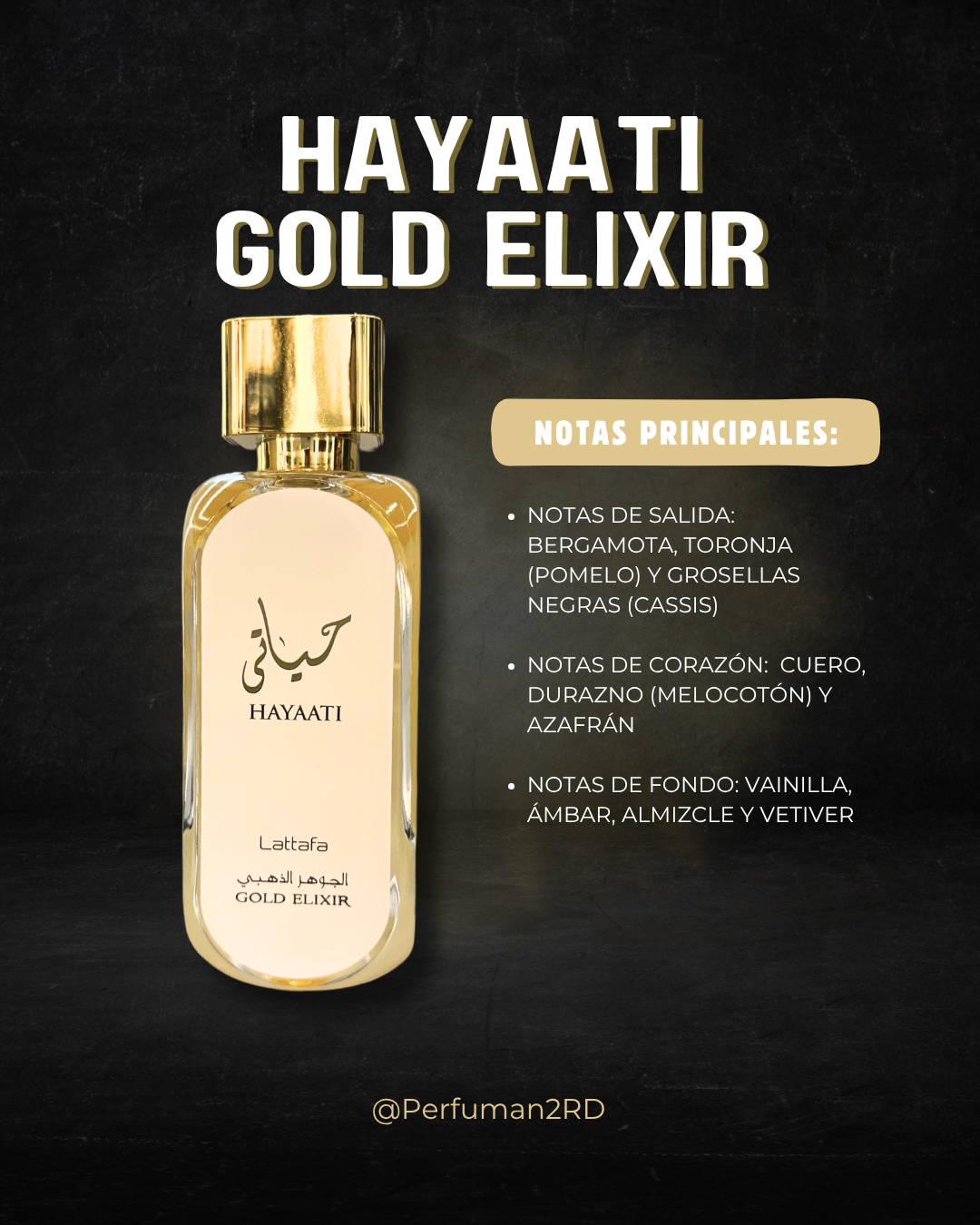 Lattafa  Hayaati Gold Elixir
