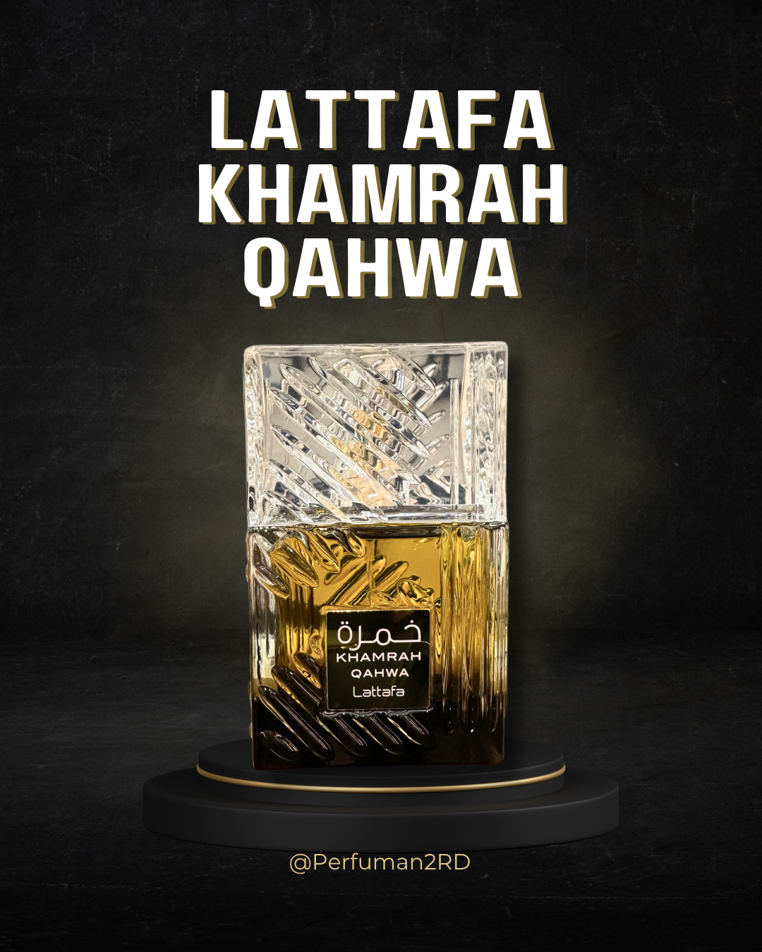 Lattafa Khamrah Qahwa U EDP 3.4 oz