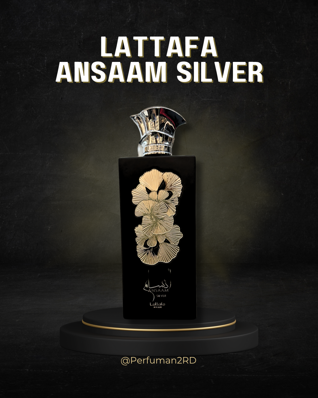 Lattafa Ansaam Silver U EDP 3.4 oz