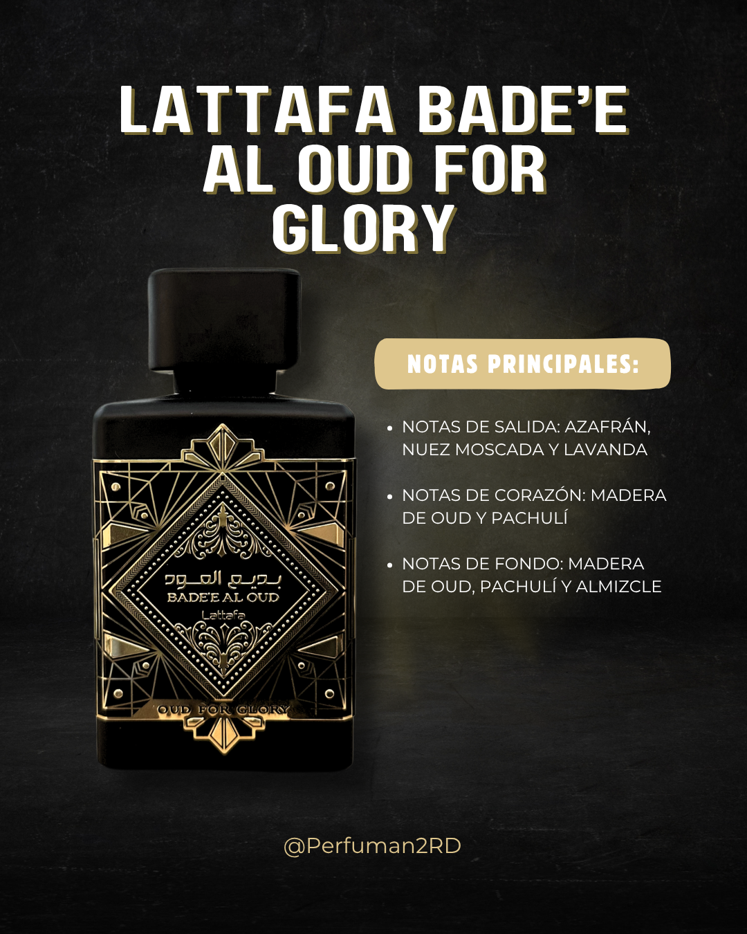 Lattafa Bade’e al Oud For glory