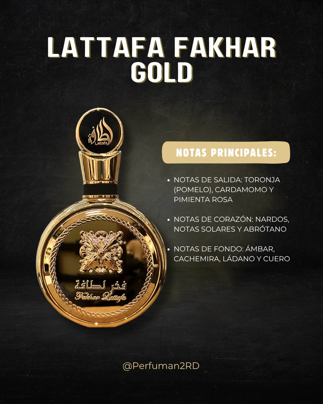 Lattafa Fakhar Gold U EXTRAIT3.4 oz