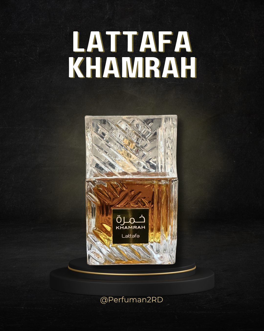 Lattafa Khamrah U EDP 3.4 oz