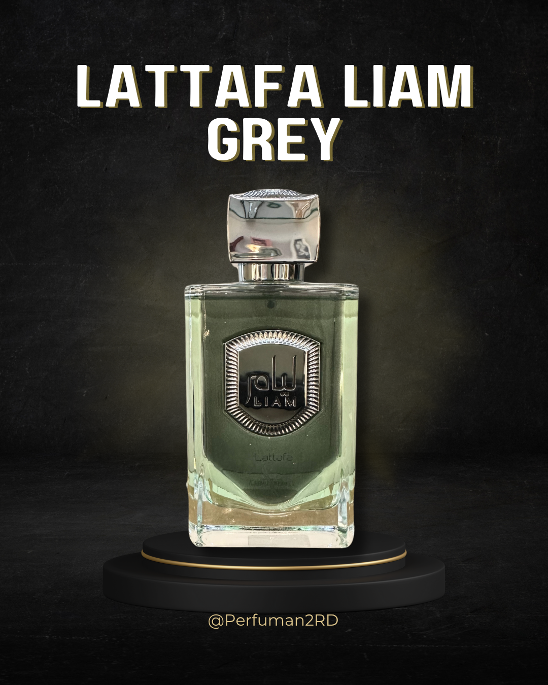 Lattafa Liam Grey U EDP 3.4 oz