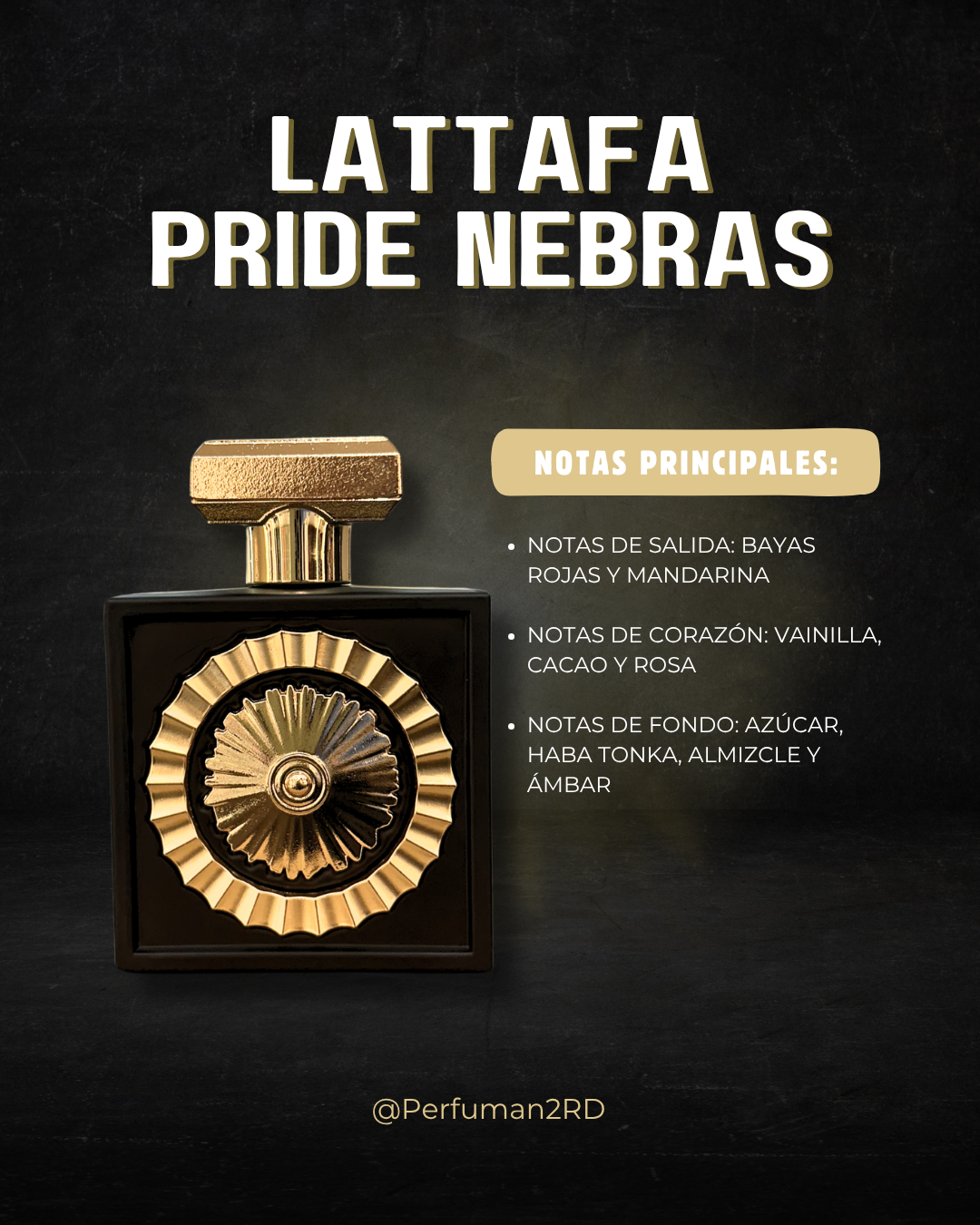 Lattafa Pride Nebras U EDP 3.4 oz