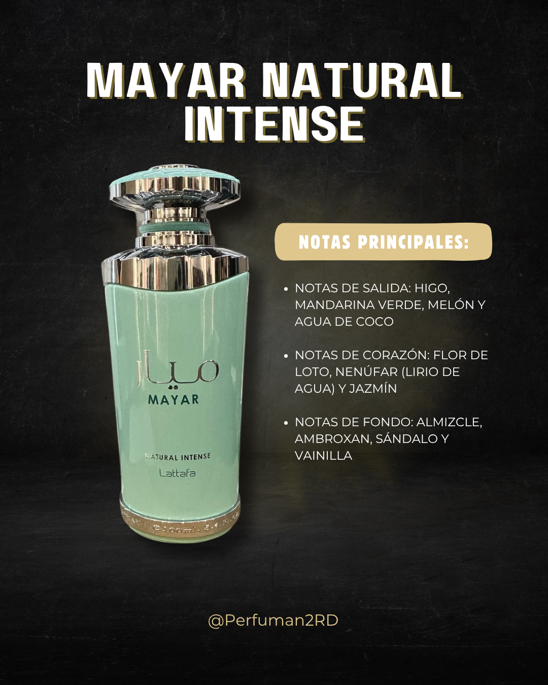 Lattafa Mayar Natural Intense  for Unisex