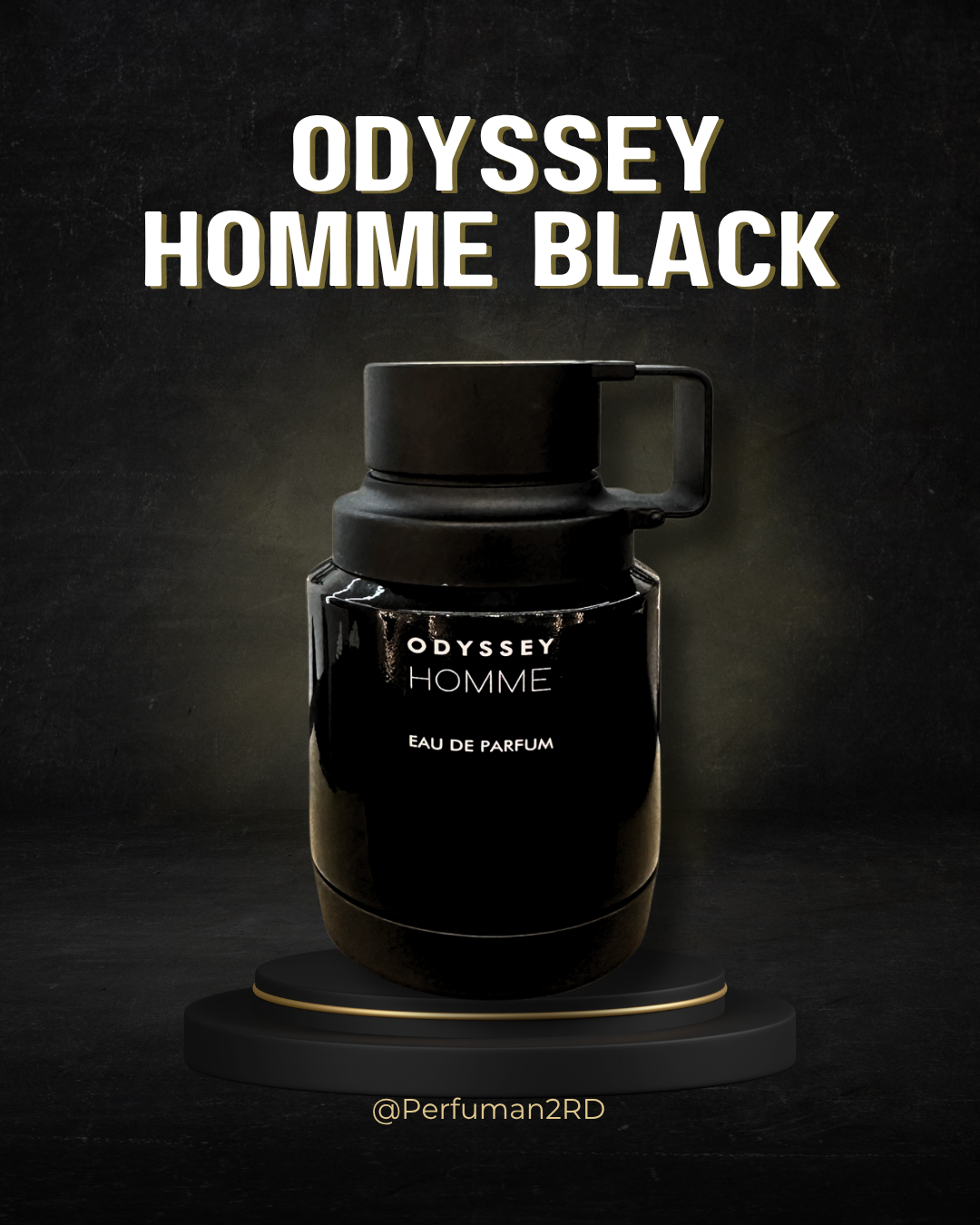 Armaf Odyssey Homme Black M EDP 2.0 oz