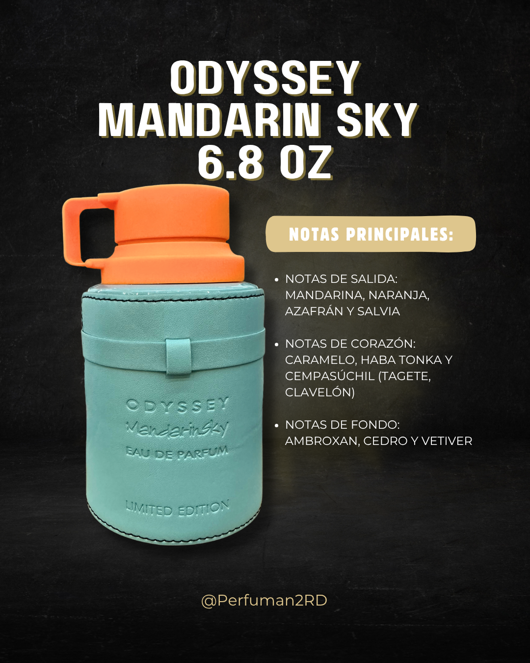 Armaf Odyssey Mandarin Sky M EDP 6.8 oz