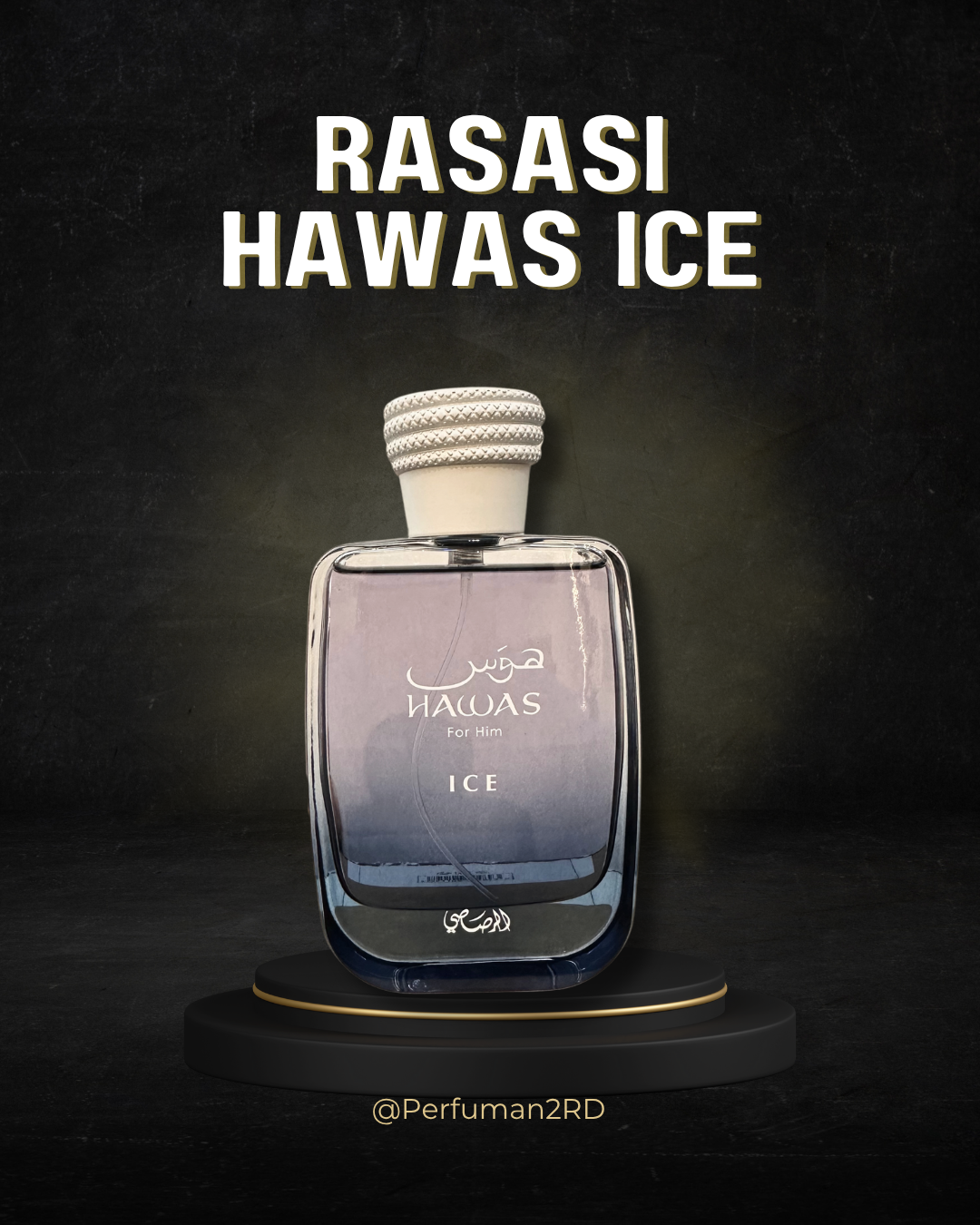 Rasasi Hawas Ice M EDP 3.4 oz