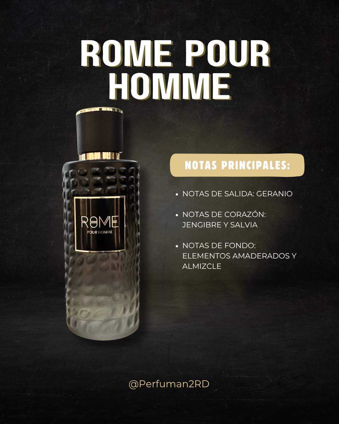 Mast Perfume By Bharara Rome Pour Homme M