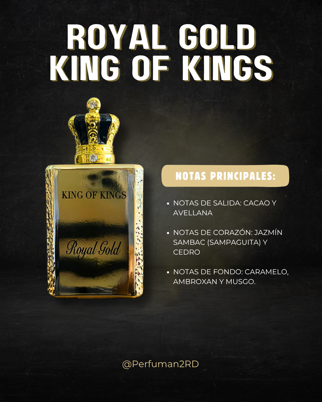 Macarena King Of Kings Royal Gold