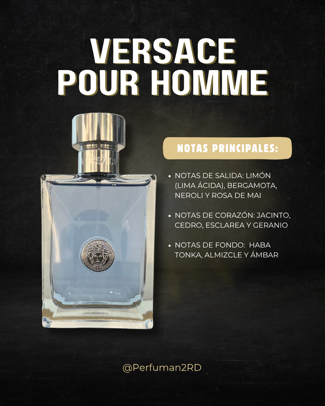 Versace Pour Homme 3.4 oz Eau De Toilette