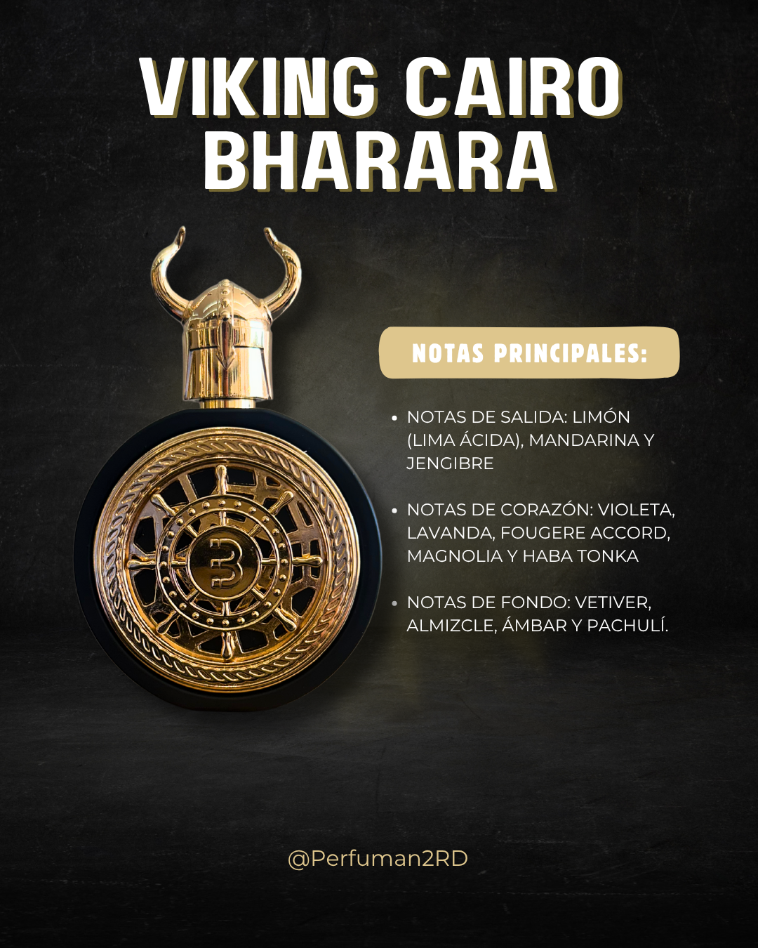 Bharara Viking CairoU EDP 3.4 oz