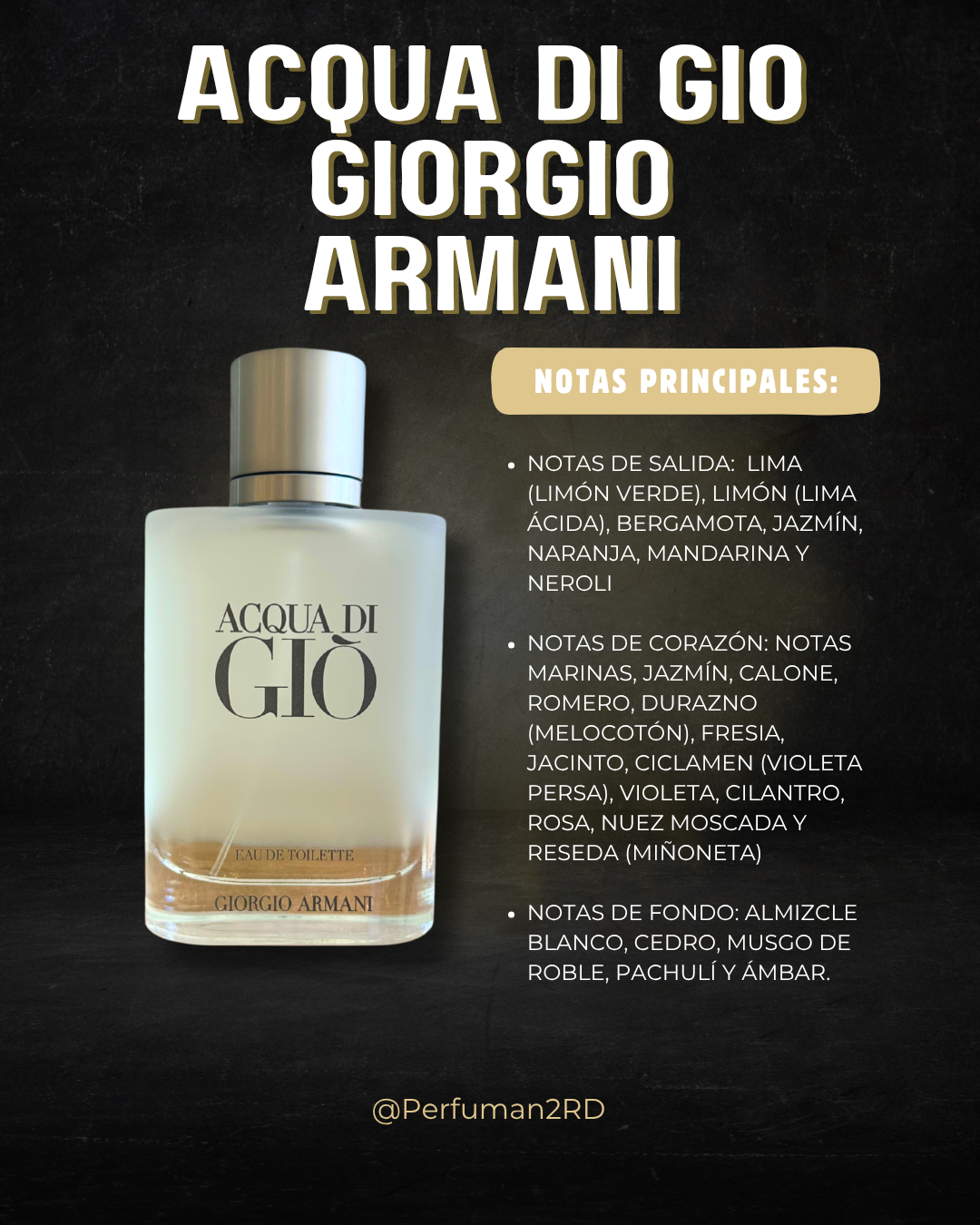 Giorgio Armani Acqua Di Gio Eau De Toilette 3.4Oz