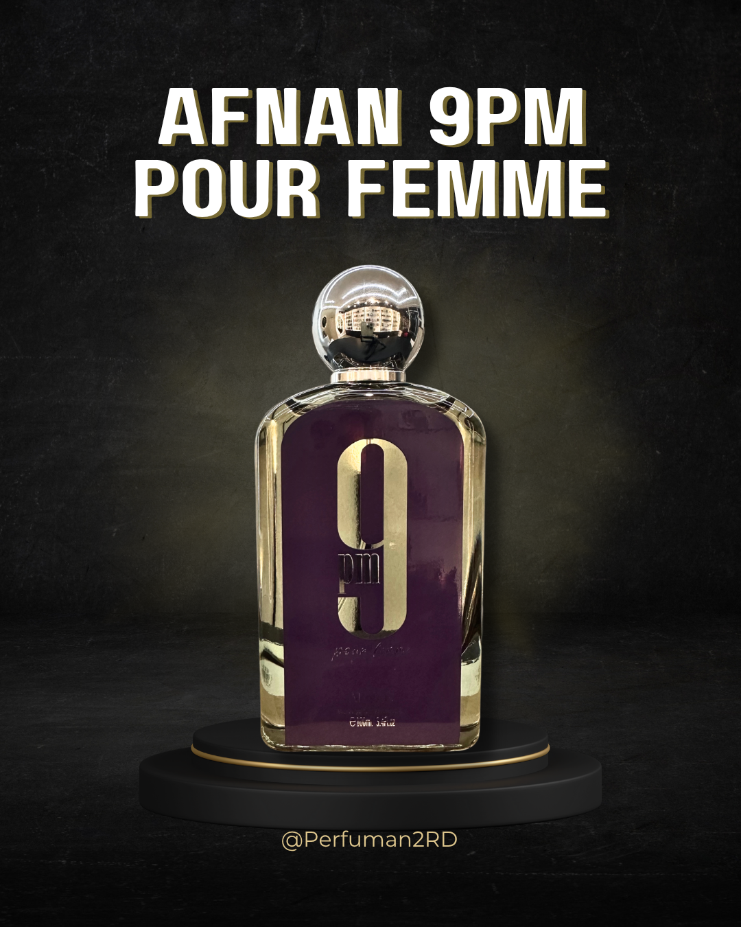 Afnan 9PM Pour Femme 3.4 Morado