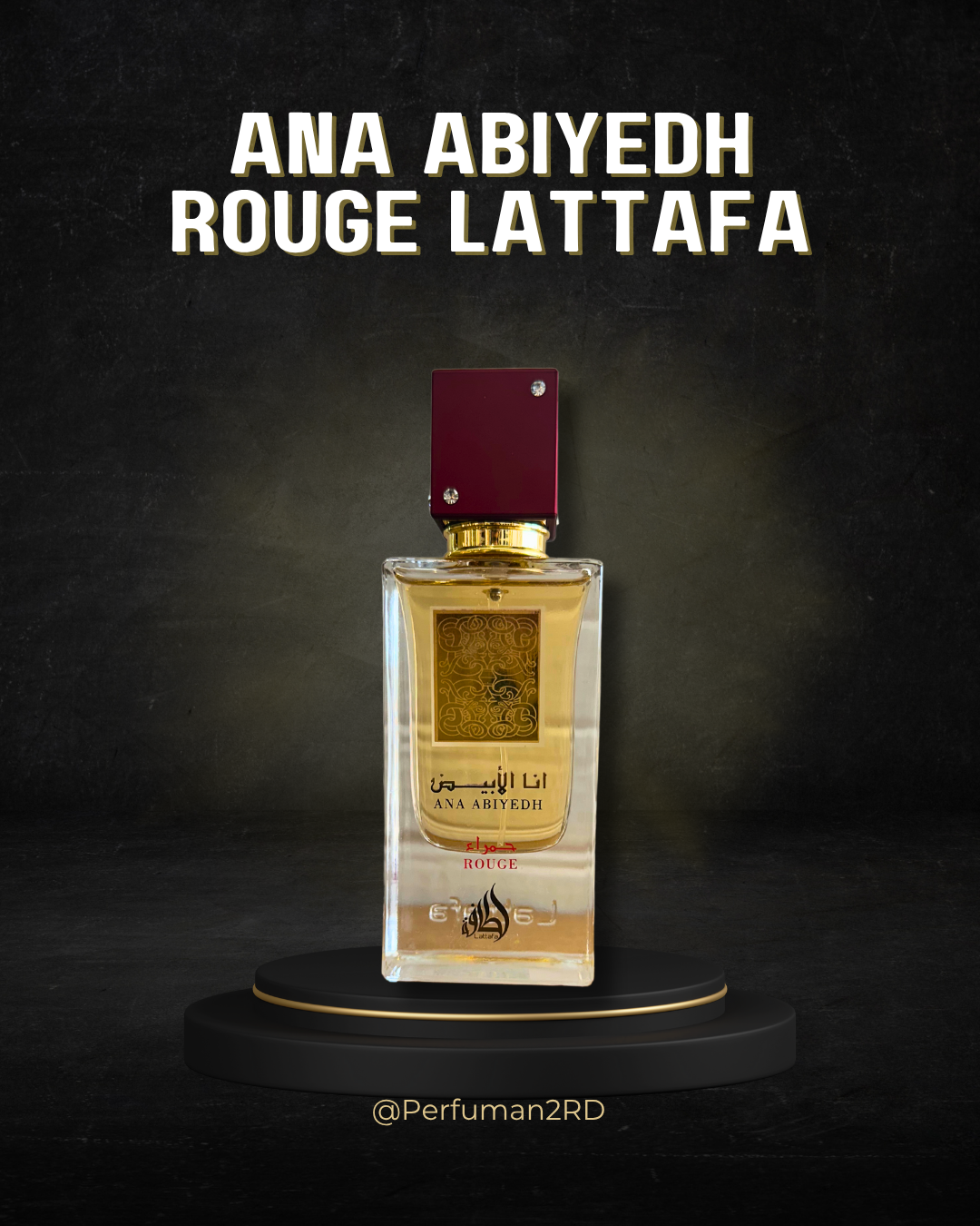 Lattafa Ana Abiyedh RougeU EDP 2.0 oz
