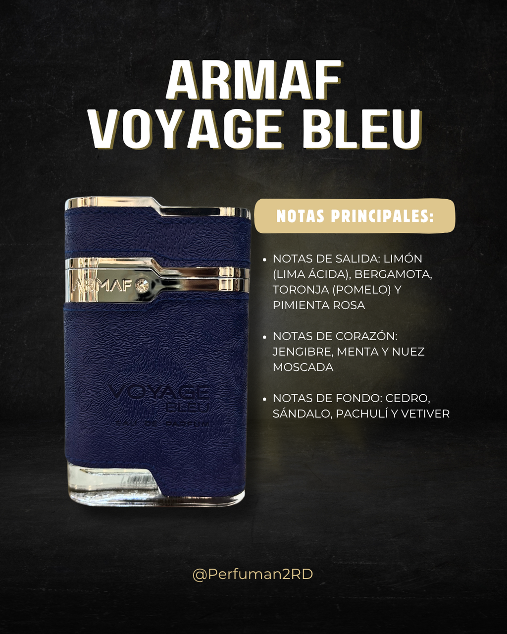 Decants Armaf Voyage Bleu 10ml