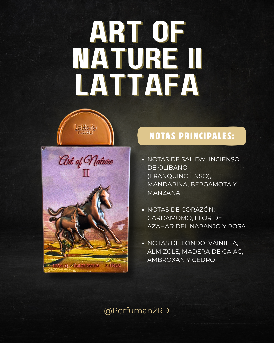 Lattafa Pride Art Of Nature 2U EDP 3.4 oz