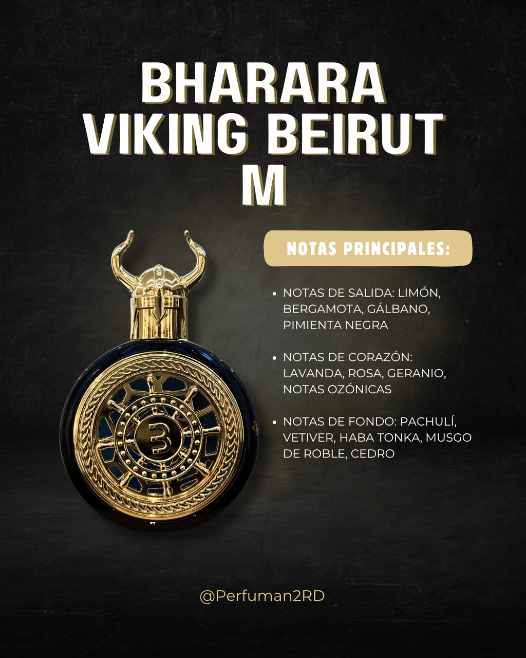 Bharara Viking Beirut M EDP 3.4 oz