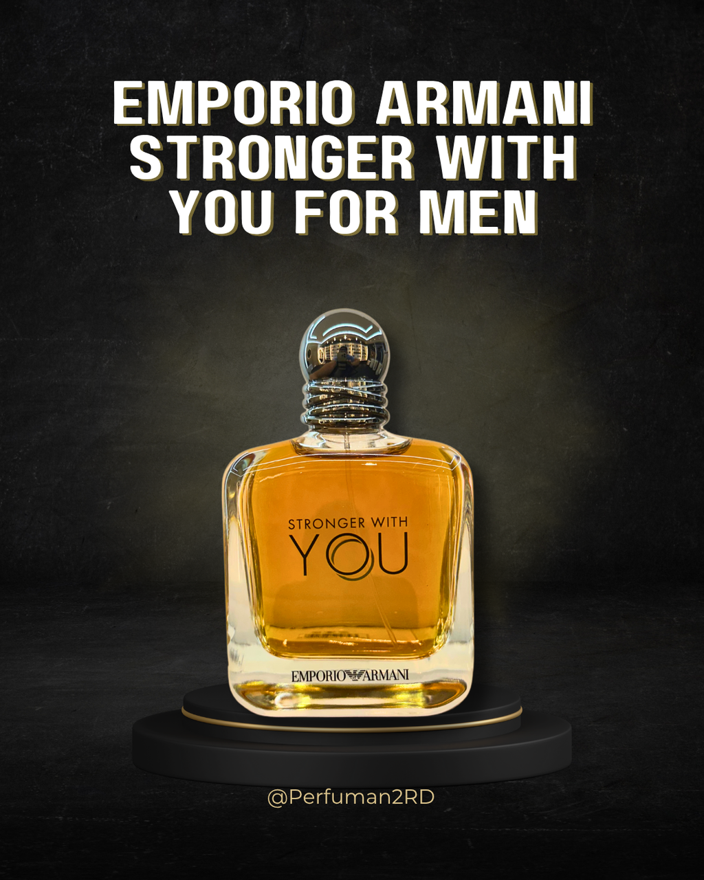 Emporio Armani Stronger With You Intensely 3.4 oz Eau De Parfum