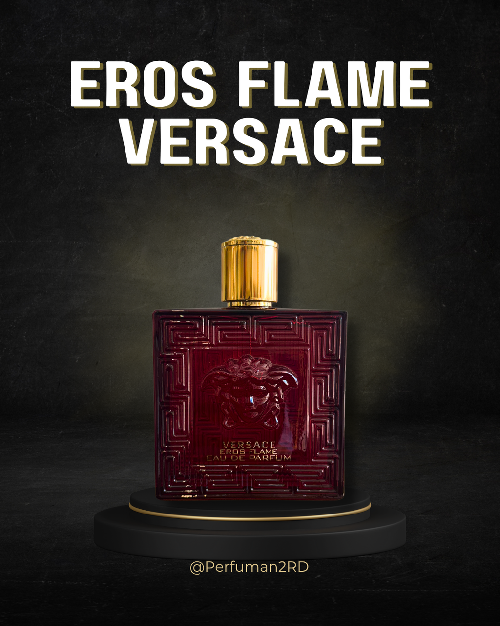Versace Eros Flame for Men 3.4 oz Eau De Parfum