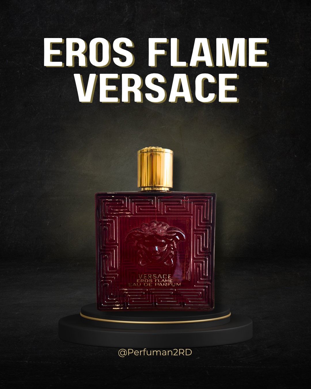 Versace Eros Flame for Men 3.4 oz Eau De Parfum