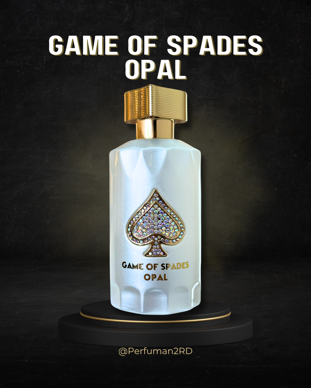 JO MILANO "GAME OF SPADES OPAL" 3.0 OZ PARFUM UNISEX