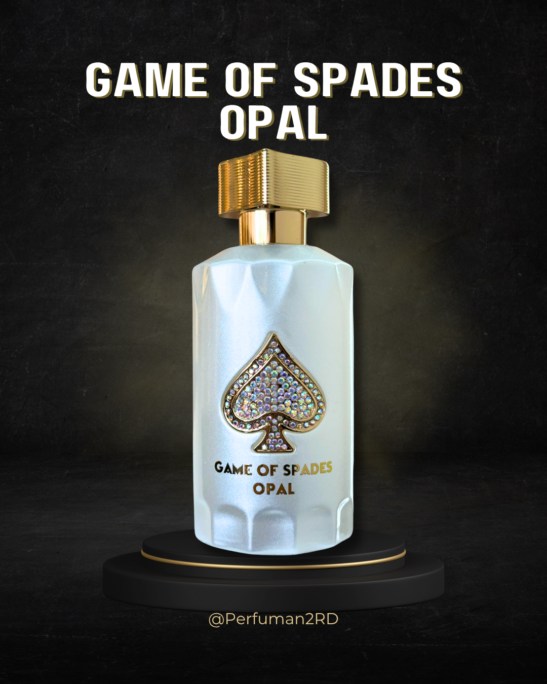 JO MILANO "GAME OF SPADES OPAL" 3.0 OZ PARFUM UNISEX