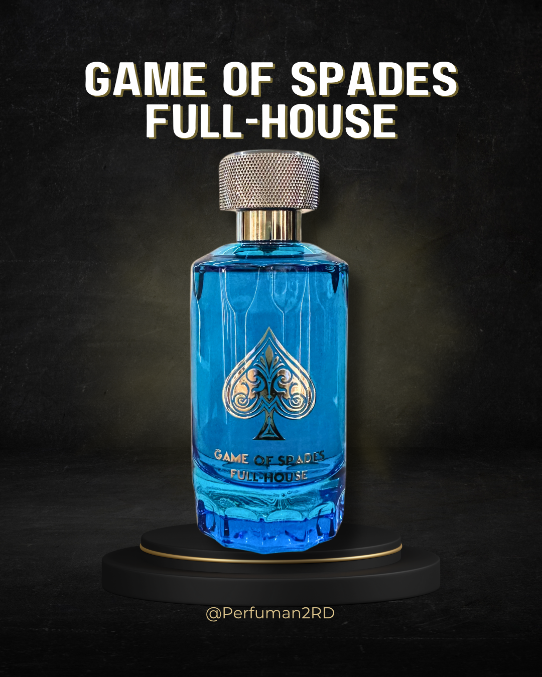 JO MILANO "GAME OF SPADES FULL HOUSE" 3.4OZ PARFUM