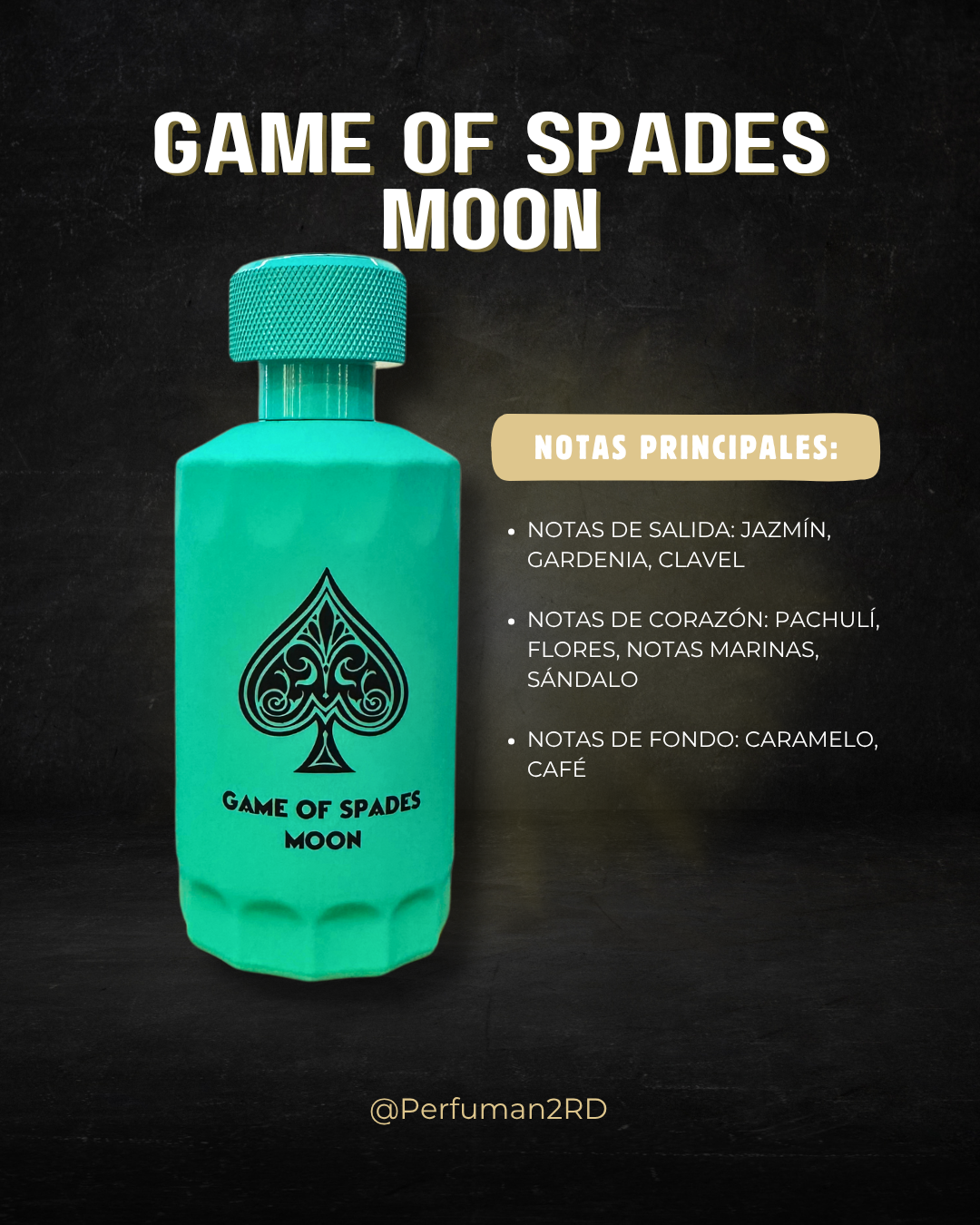 Decants JO MILANO &quot;GAME OF SPADES MOON&quot; 10ml