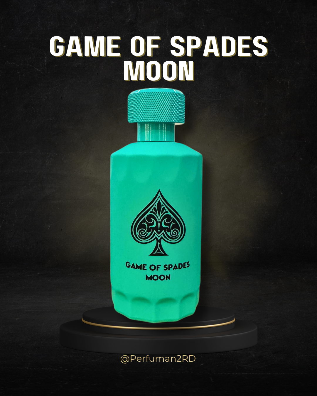 JO MILANO "GAME OF SPADES MOON"  3.4OZ PARFUM UNISEX