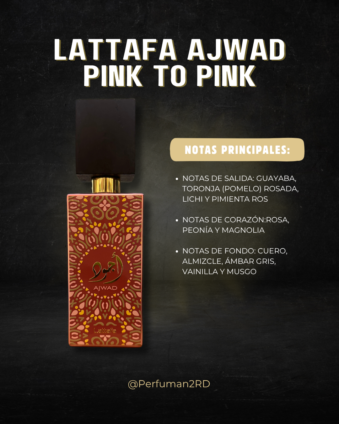 Decants Lattafa Ajwad Pink to Pink 10ml