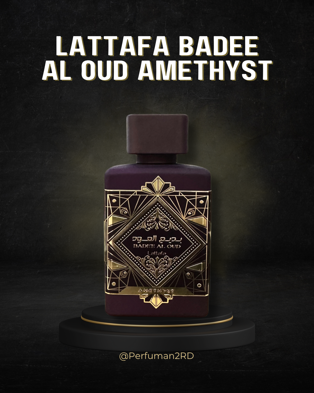 Lattafa Badee Al Oud Amethyst U EDP 3.4 oz