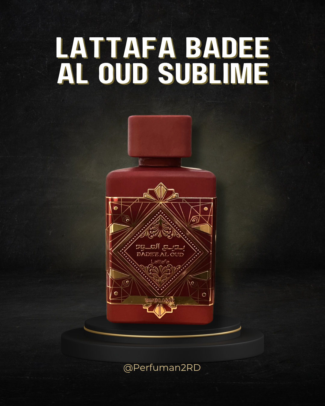 Lattafa Badee Al Oud SublimeU EDP 3.4 oz