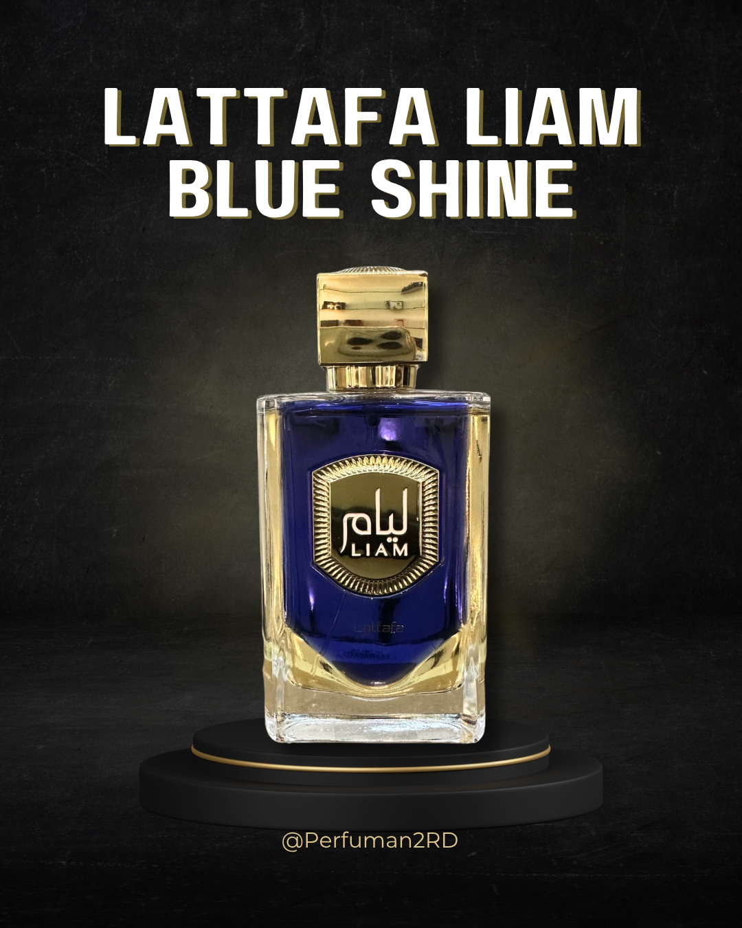 Lattafa Liam Blue Shine U EDP 3.4 oz