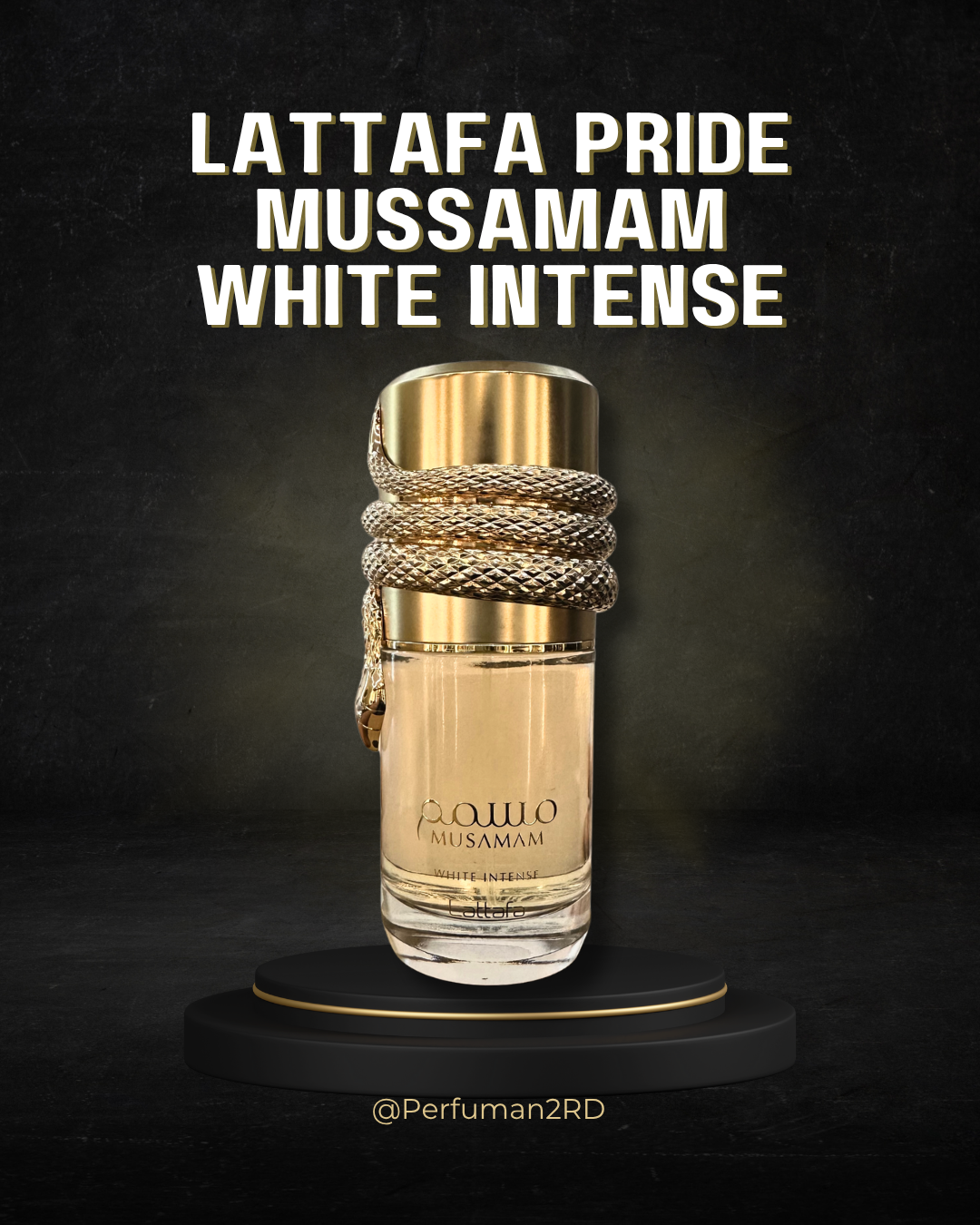 Lattafa Pride Mussamam White IntenseU EDP 3.4 oz