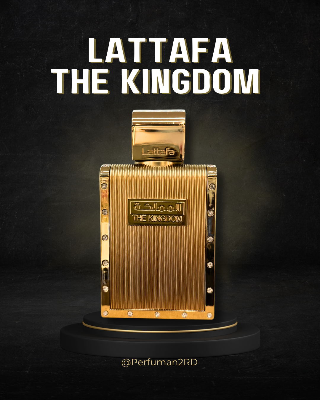 Lattafa The Kingdom M EDP 3.4 oz
