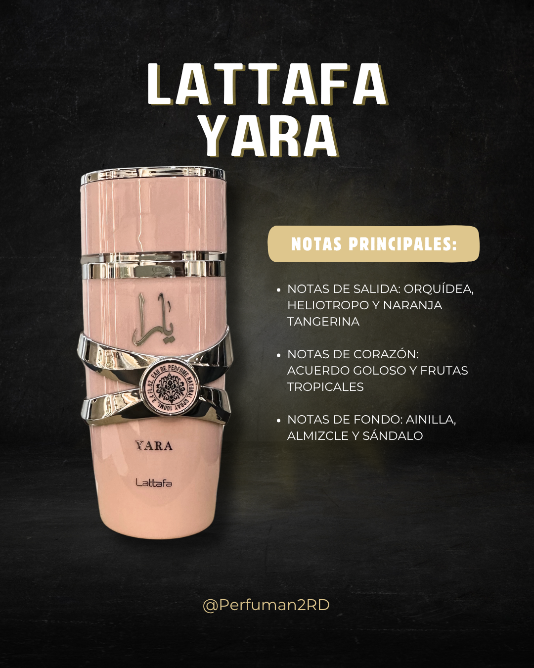 Lattafa Yara W EDP 3.4 oz