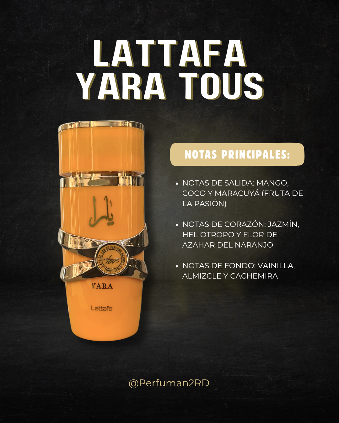 Lattafa Yara Tous W EDP 3.4 oz
