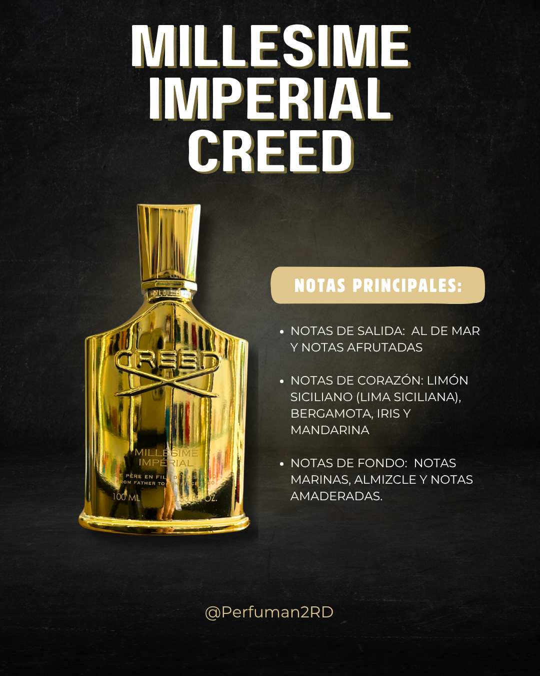 Creed Millesime Imperial 3.3 oz Eau De Parfum