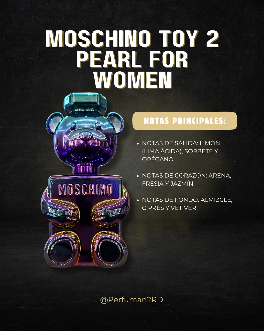 Moschino Toy 2 for Women 3.4 oz Eau De Parfum