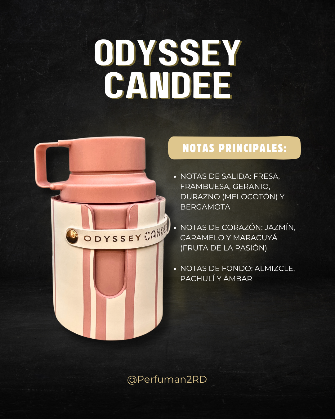 Armaf Odyssey Candee W EDP 3.4oz