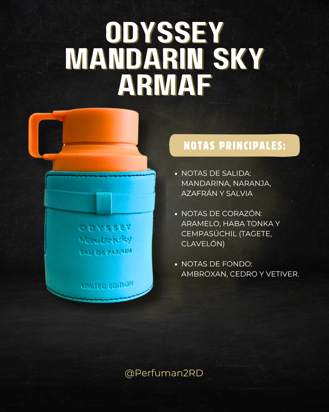 Armaf Odyssey Mandarin Sky M EDP 3.4 oz