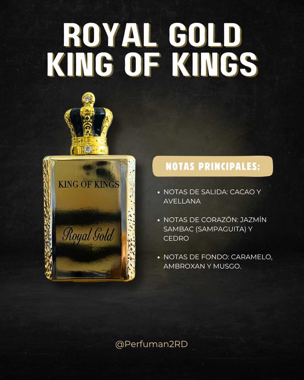 Macarena King Of Kings Royal Gold